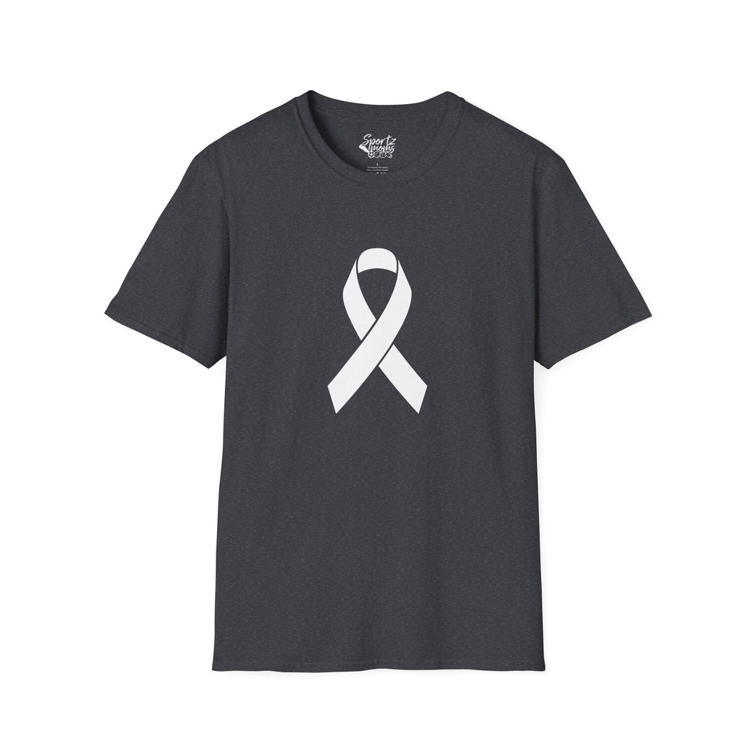 Cancer Ribbon Adult Unisex T-Shirt