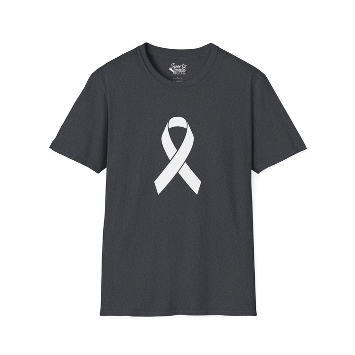 Cancer Ribbon Adult Unisex T-Shirt