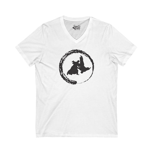 Bushido Martial Arts Academy Women's Adult V-Neck T-Shirt