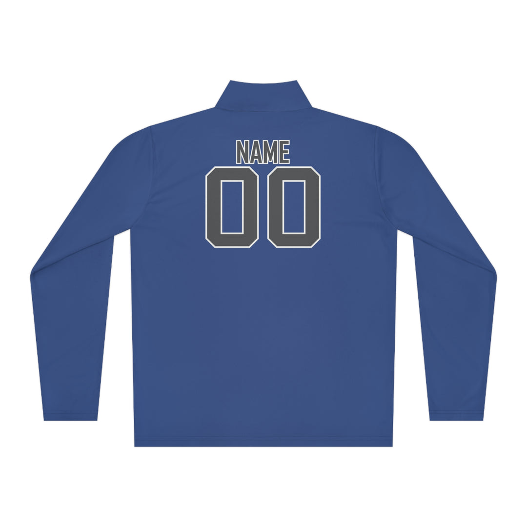 Trenton Soccer Association Unisex Adult Long Sleeve Quarter-Zip Pullover