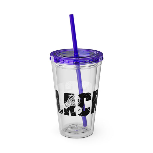 Lacrosse 16 oz Sunsplash Tumbler with Straw