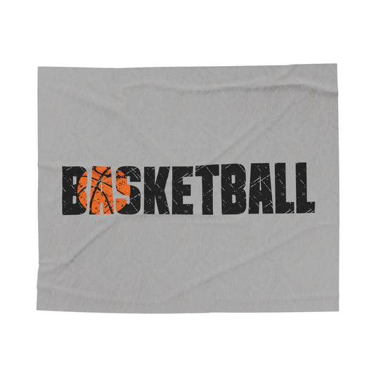 Basketball Plush Blanket