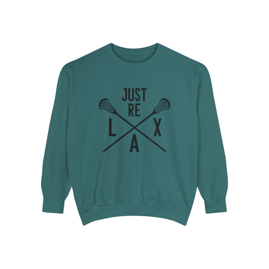 Just Re LAX Lacrosse Adult Unisex Premium Crewneck Sweatshirt