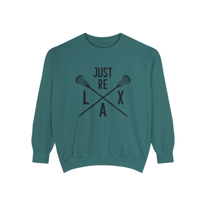 Just Re LAX Lacrosse Adult Unisex Premium Crewneck Sweatshirt