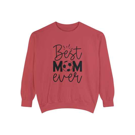 Best Mom Ever Soccer Adult Unisex Premium Crewneck Sweatshirt