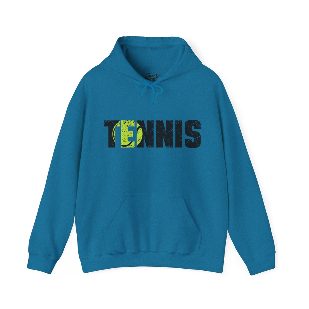 Tennis Adult Unisex Hooded Sweatshirt