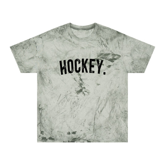 Rustic Design Hockey Adult Unisex Colorblast T-Shirt