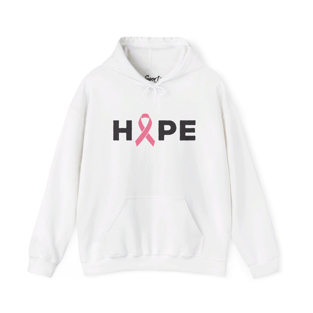 Hope Cancer Ribbon Adult Unisex Hooded Sweatshirt