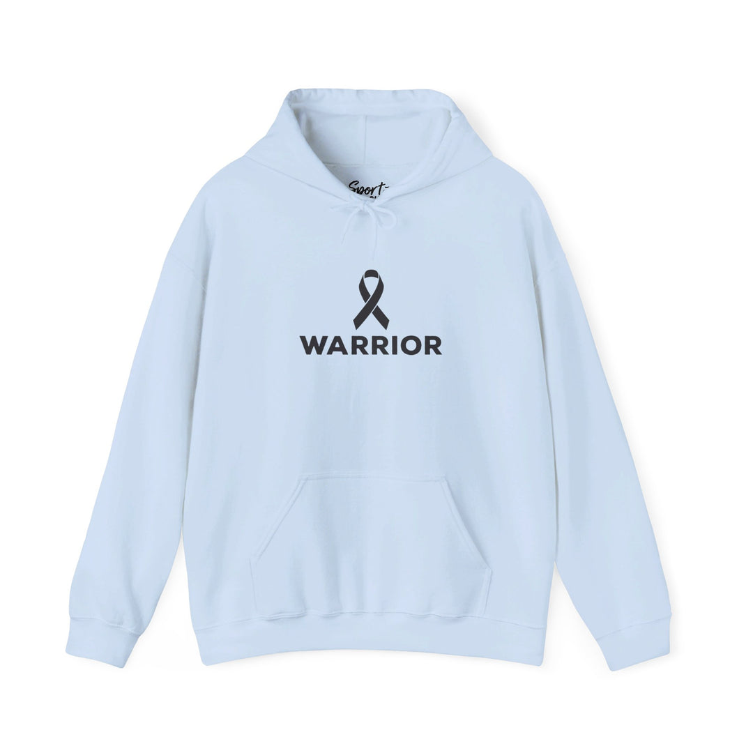 Cancer Ribbon Warrior Adult Unisex Hooded Sweatshirt