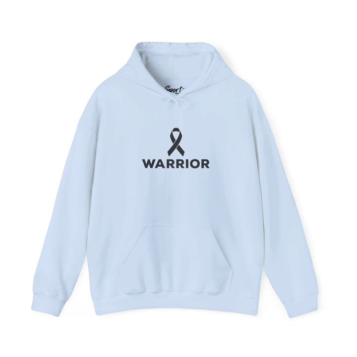 Cancer Ribbon Warrior Adult Unisex Hooded Sweatshirt