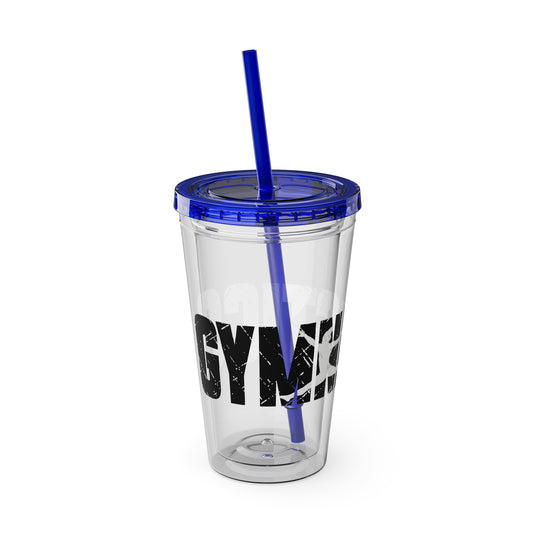 Gymnastics 16 oz Sunsplash Tumbler with Straw