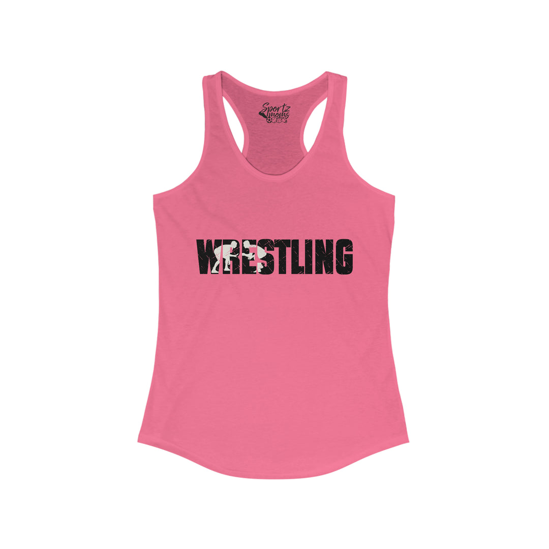 Wrestling Adult Women's Racerback Tank