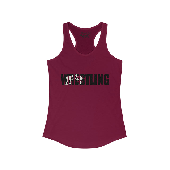 Wrestling Adult Women's Racerback Tank