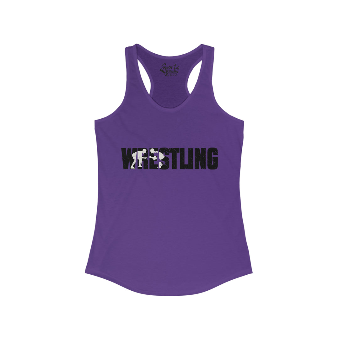 Wrestling Adult Women's Racerback Tank
