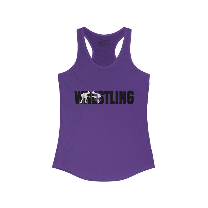 Wrestling Adult Women's Racerback Tank