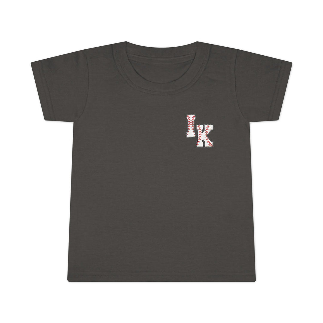 Iron Knights Toddler Unisex T-Shirt w/Flag Design & Name and Number on Back