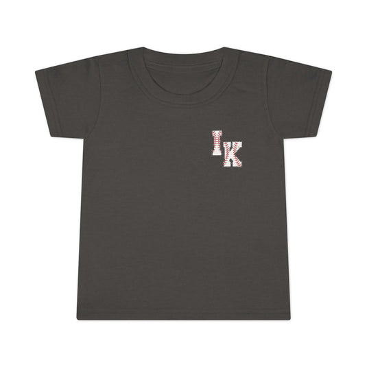 Iron Knights Basic Toddler Unisex T-Shirt w/Flag Design & Name and Number on Back