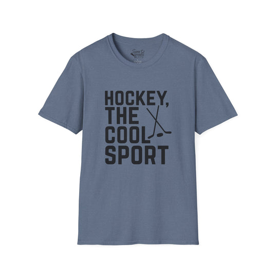 Hockey The Cool Sport Adult Unisex Basic T-Shirt