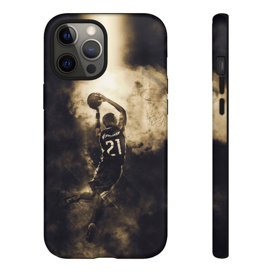 Custom Picture Tough Phone Case - Smoke Effect