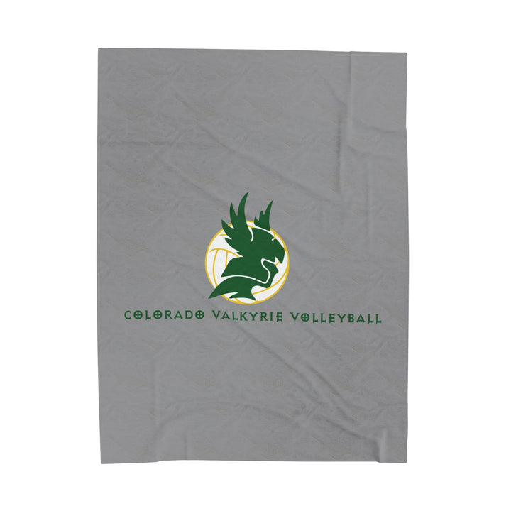 Colorado Valkyrie Volleyball Club Velveteen Plush Blanket