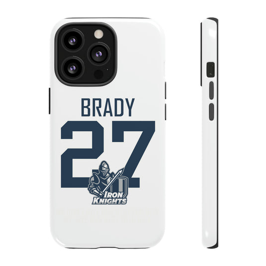 Iron Knights Phone Case w/Knight Design and Name & Number