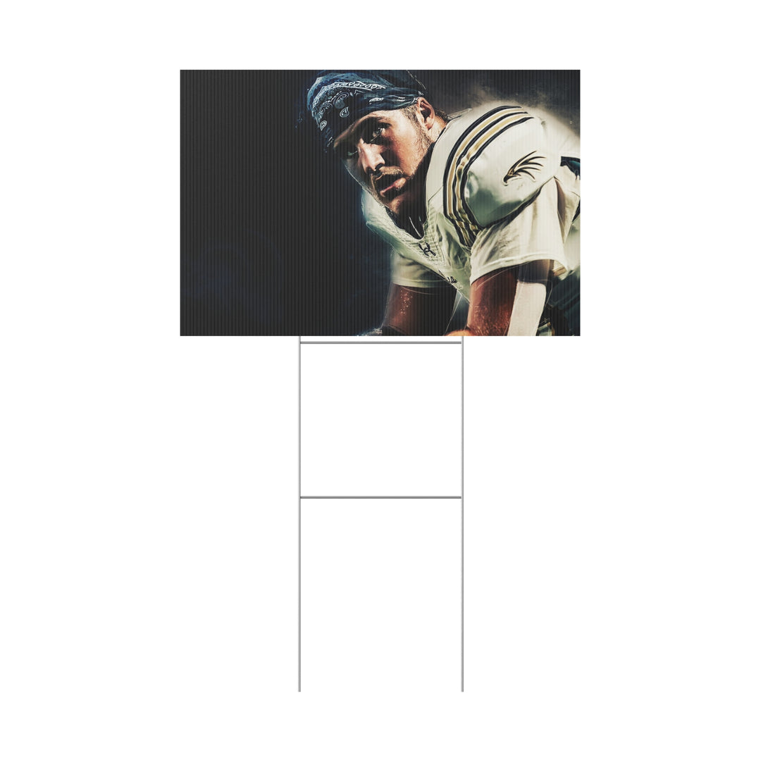 Offside Sports Photography Plastic Yard Sign