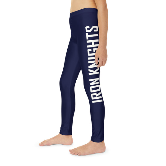 Iron Knights Youth Full-Length Leggings - Dark Navy