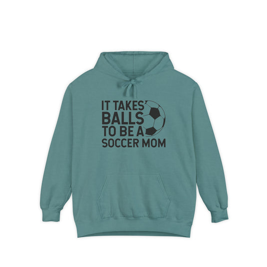 It Takes Balls Soccer Adult Unisex Premium Hooded Sweatshirt