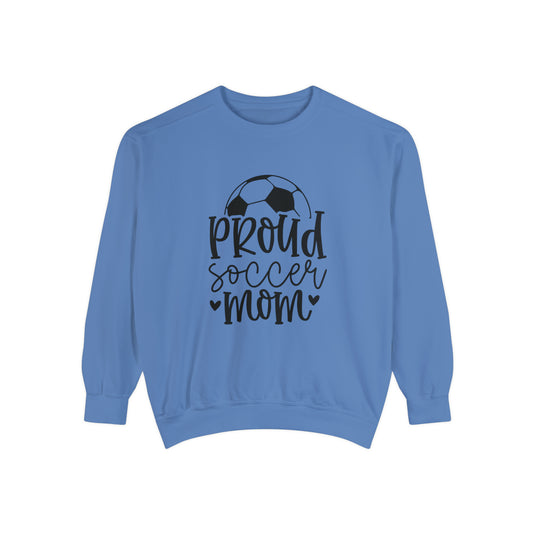 Proud Soccer Mom Adult Unisex Premium Crewneck Sweatshirt