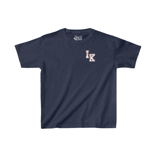 Iron Knights Basic Youth Unisex T-Shirt w/Flag Design & Name and Number on Back