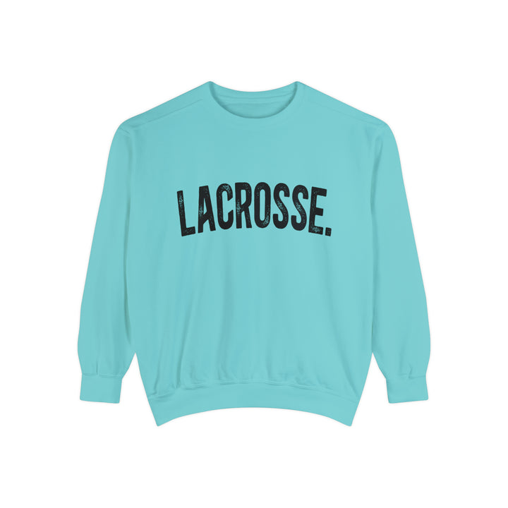Rustic Design Lacrosse Adult Unisex Premium Crewneck Sweatshirt