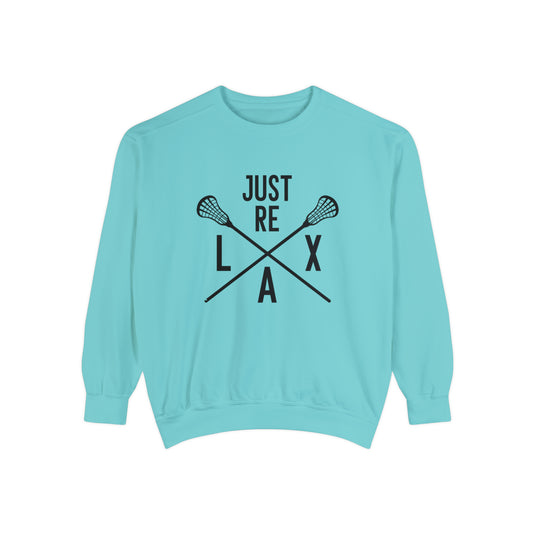 Just Re LAX Lacrosse Adult Unisex Premium Crewneck Sweatshirt