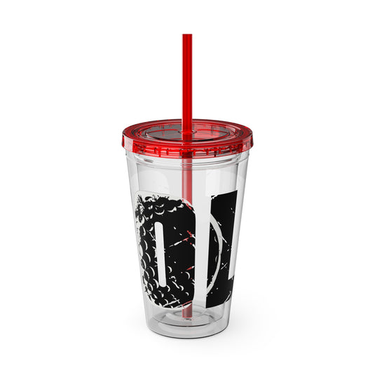 Golf 16 oz Sunsplash Tumbler with Straw