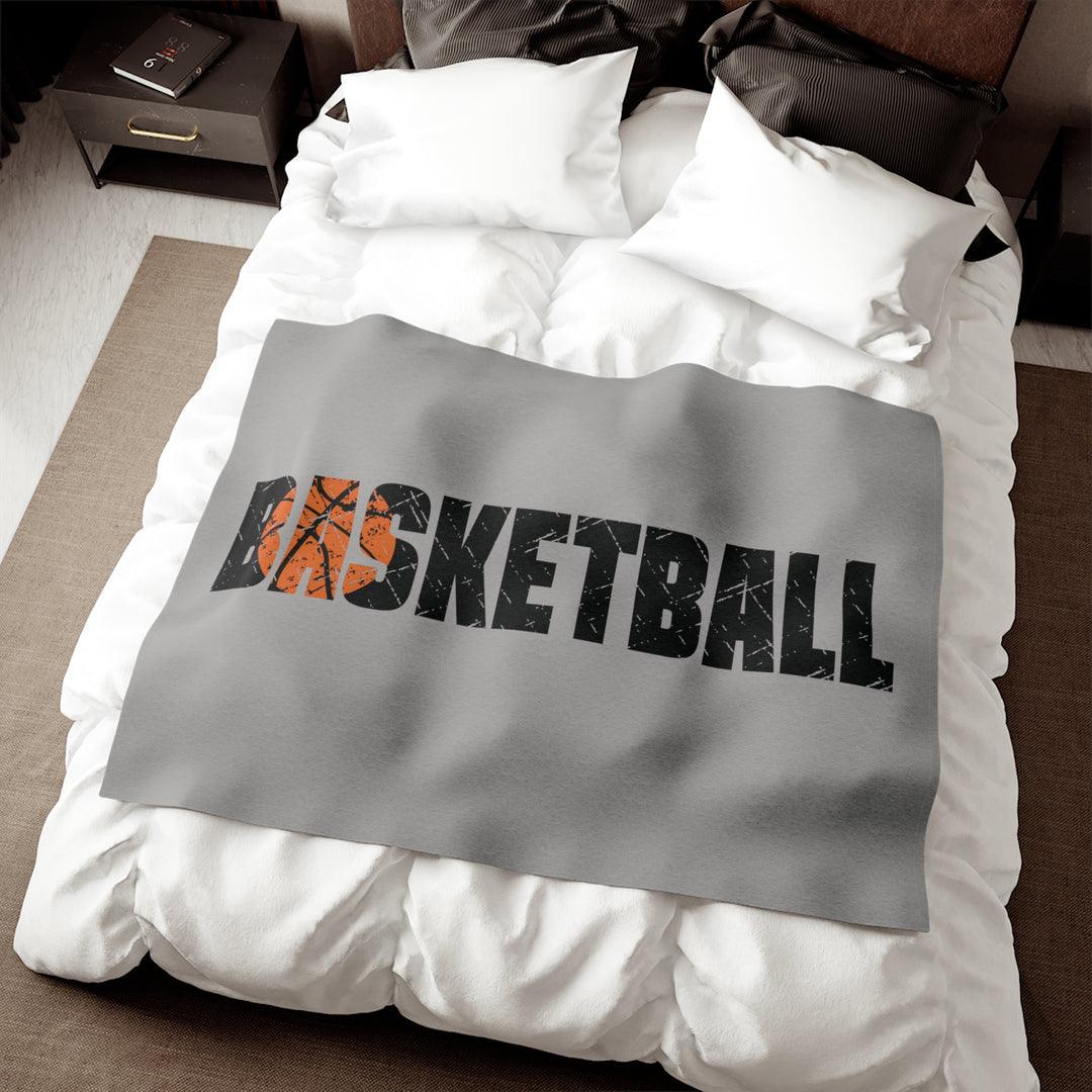 Basketball Sweatshirt Blanket