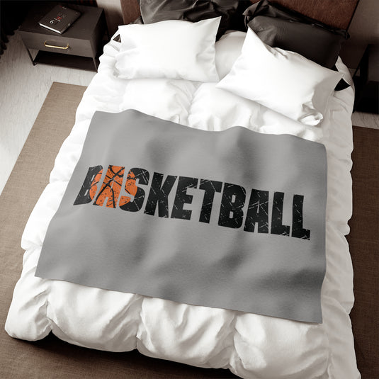 Basketball Sweatshirt Blanket