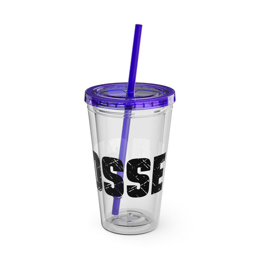 Lacrosse 16 oz Sunsplash Tumbler with Straw