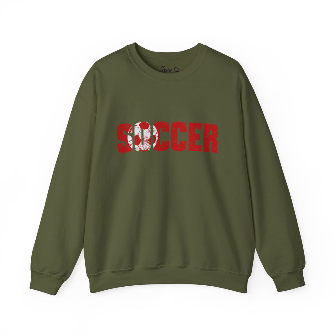 Soccer Adult Unisex Crewneck Sweatshirt