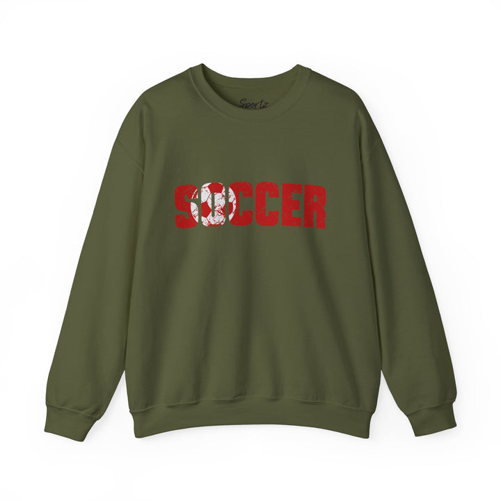 Soccer Adult Unisex Crewneck Sweatshirt