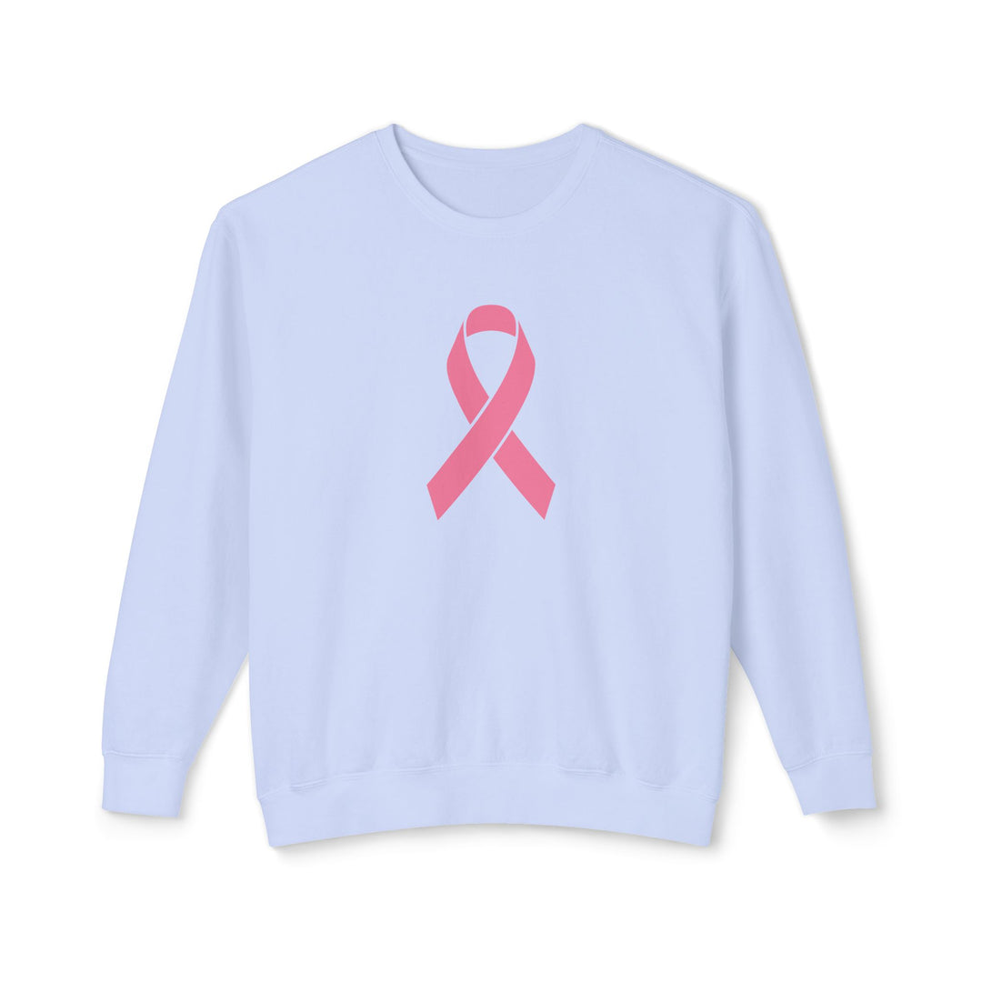 Cancer Ribbon Adult Unisex Premium Crewneck Sweatshirt