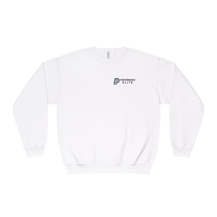 Performance Elite Unisex Adult Mid-Level Crewneck Sweatshirt w/Front & Back Logo