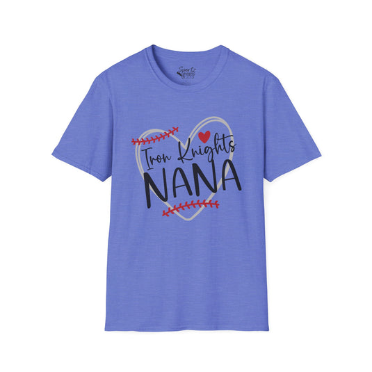 Iron Knights Basic Adult Unisex T-Shirt - Nana Heart Design