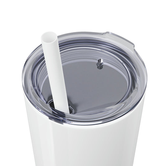 Hockey Mama 20oz Skinny Tumbler with Straw in Matte or Glossy