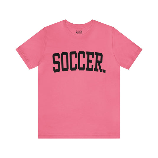 Tall Design Soccer Adult Unisex Mid-Level T-Shirt