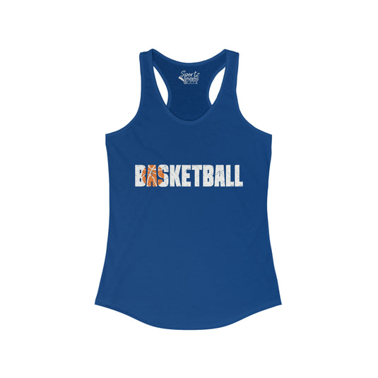 Basketball Adult Women's Racerback Tank