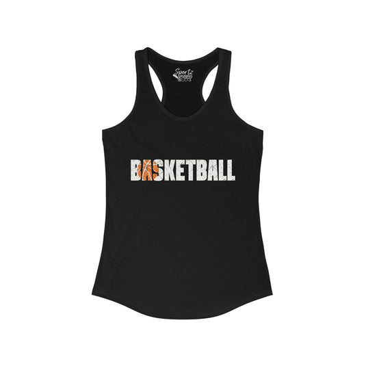 Basketball Adult Women's Racerback Tank