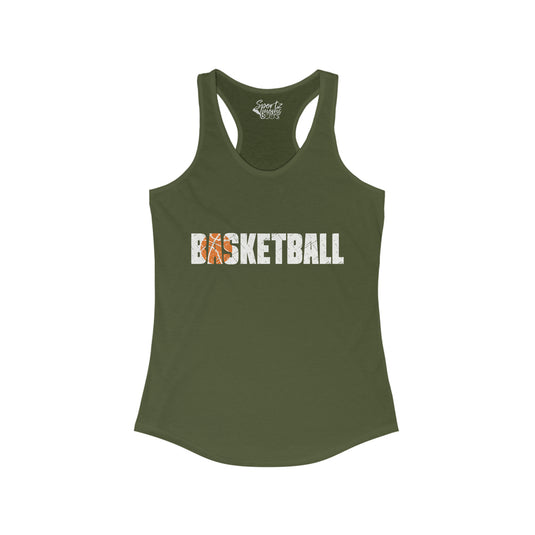 Basketball Adult Women's Racerback Tank