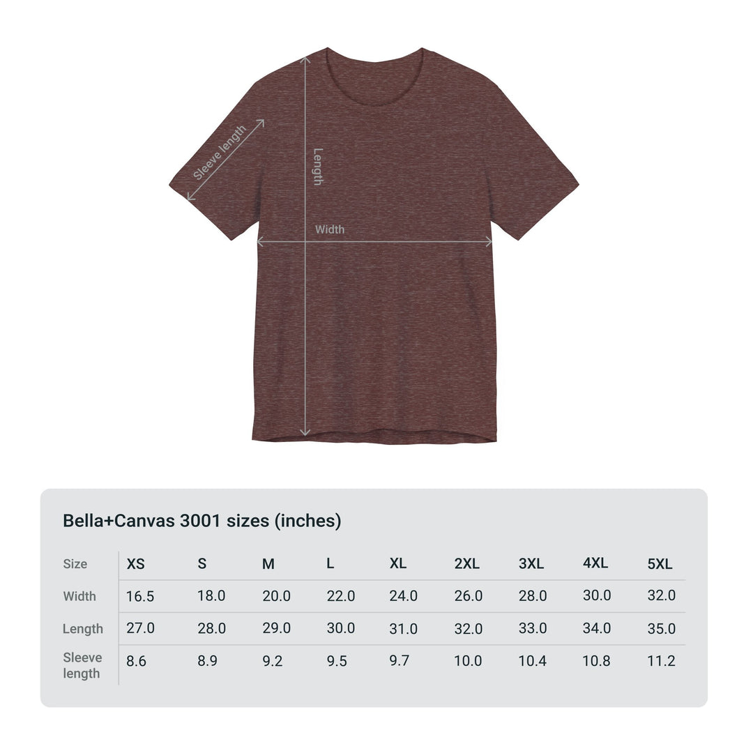 Unisex Adult Mid-Level T-Shirt Color Options 3