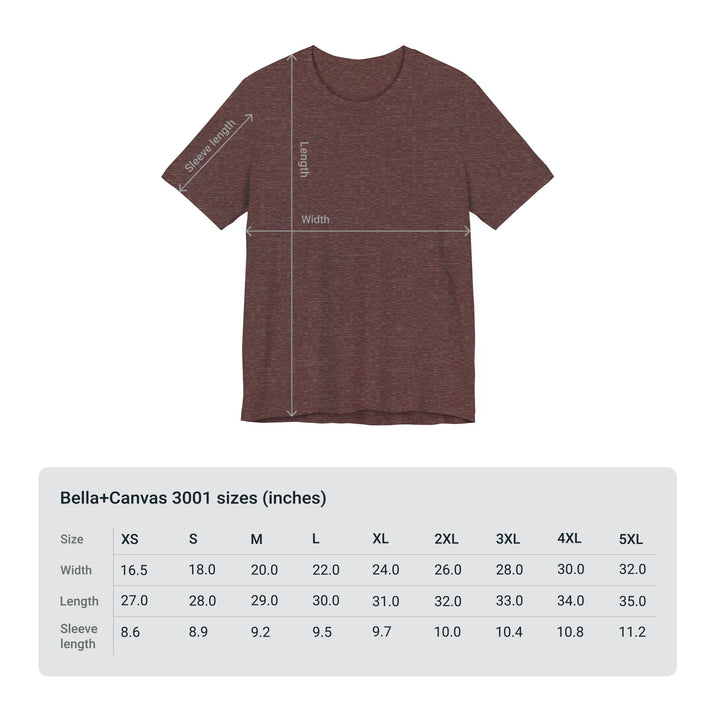 Unisex Adult Mid-Level T-Shirt Color Options 3
