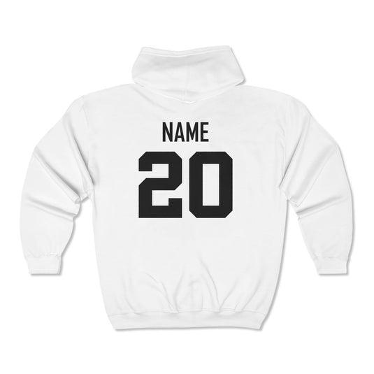 Performance Elite Unisex Adult Basic Full Zip Hooded Sweatshirt
