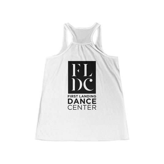 First Landing Dance Center Women's Flowy Racerback Tank